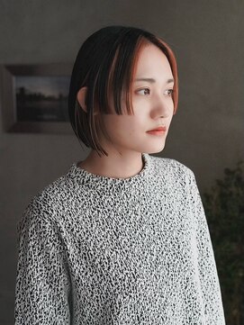 ベイショア(Bay Shore NY) ステップバング/ミニボブ/インナーカラー