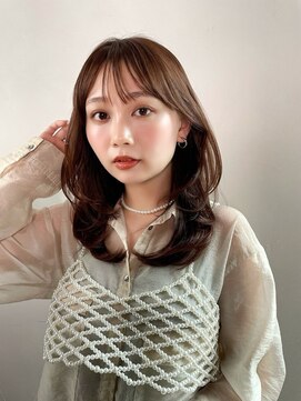 クィーンズガーデンバイケーツーギンザ(QUEEN’S GARDEN by K two GINZA) シャギーレイヤー/ダークブラウン/K-two 銀座