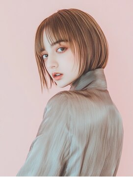 テープ(TAPE) シースルーボブ