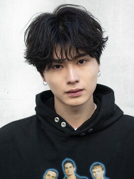 アイヴィ 表参道(IVY) MEN'SHAIRスパイラルウェーブシースルーマッシュ