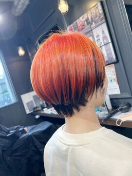 ブライト 関目(Breit) 【ショートボブ×アンブレラカラー】