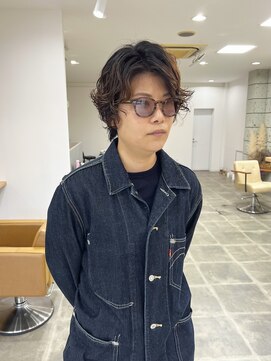 シンス(Since) ハンサムパーマ  里見美穂