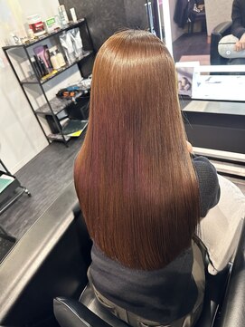 ジゼル(GISELLE) ハイダメージでもOK！髪質改善×ナチュラルストレート