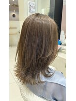 アヴァンス 深井店(AVANCE.) オリーブベージュ×髪質改善ストレート