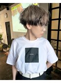 ボーイッシュマッシュ＆ブラックエンドカラー♪