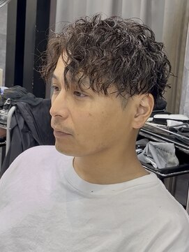 アノ(Ano.) スパイラルパーマツイストスパイラルメンズカット