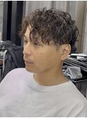 スパイラルパーマツイストスパイラルメンズカット