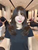 ステア ケース(stair case)&nbsp;韓国レイヤーカットブラウンカラートリートメント