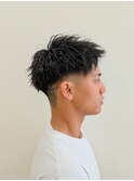 スッキリ短髪！【ワイルドアップバングショート】