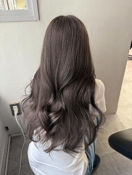 ヴェルダ 池袋店(verda) ブリーチなしダブルカラー RIKO グレージュ