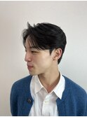 ダウンパーマ　ニュアンスパーマ　センターパート