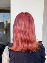 ナチュラル ヘアーデザイニング(Natural hair designing)&nbsp;ハイトーンカラー　ピンク