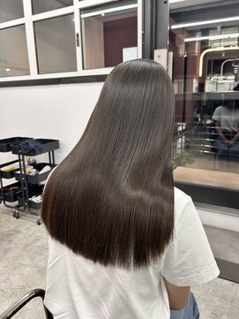 ディプティモイラ(dipty MOILA) 毛髪水素ケアストレート＋トリートメント/髪質改善