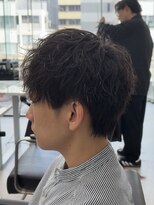 ゴート(GOATO)&nbsp;波巻きツイストスパイラル マッシュ 鹿児島パーマ