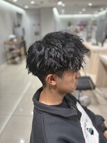 アッシュ 高幡不動店(Ash) メンズパーマツイストスパイラルフェザーパーマ眉毛