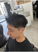 MEN’S HAIR/波巻ツイストスパイラル/フェザーパーマ/船橋