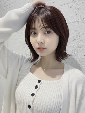 ウィールールピヴォクロス(WE RULE pivot cross) 大人可愛いミディアム/透明感グレージュ