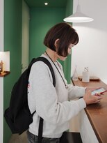 アナンダ(ananda) ミニボブ(クセあり)×ハイライト