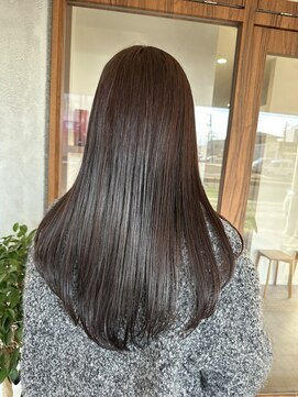 ハル 泉中央駅前店(hal) ロング/艶感カラー/チョコレートカラー