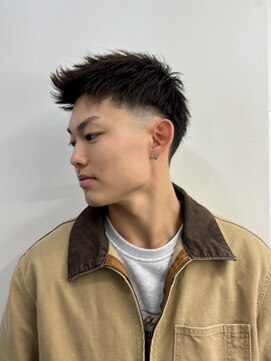 メンズサロン キング 梅田店(Men’s salon K!ng) メンズカット/ブリーチ/ニュアンスパーマ/メンズハイライト/眉毛