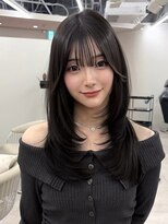 シュガー(Sugar) 透明感カラー/ワンホンヘア/韓国ヘア/顔まわり/大阪/梅田