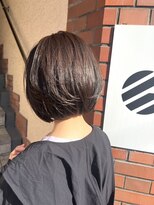 イイナヘアガレージ(117)&nbsp;【117hairgarage】ナチュラルショート＿ダークパープル