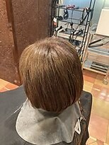 シャンプーボーイ 佐賀(SHAMPOO BOY)&nbsp;ショート/白髪ぼかしカラーボブ【佐賀美容室/白髪ケア】