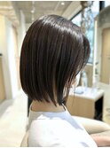 30代40代50代小顔ぷつんとショートボブ刈り上げボブ本厚木