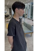 メンズ サイドパート
