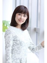 ヘアドゥ 船橋店(hair do)&nbsp;艶感があるオーガニックカラーのボブ