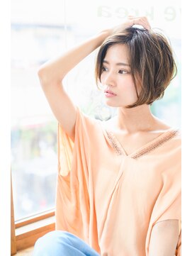 ネオリーブクレア 綱島店(Neolive Krea) 似合わせカットで横顔美人 前下がりショート