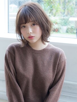 バイオレット 表参道店(Violet) 【若井】外ハネひし形シルエットマッシュパーマボブ