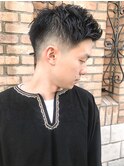 フェード バーバー ツーブロック 刈り上げ パーマ【山岸】