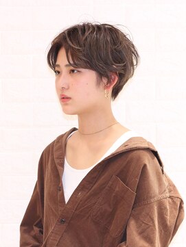 美容室イサ テラスウォーク一宮店(ISA) ISA伏見★くせ毛風のお洒落ショート