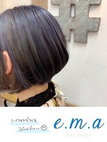 エマヘアデザイン(e.m.a Hair design)&nbsp;コバルトブルー
