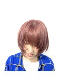 [prankster]パールピンクのショートボブ　スタイル