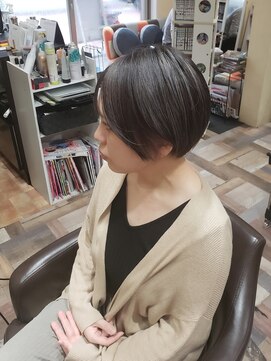 サムブリッジ(SOMEBRIDGE) ★ハイライトショート★グレージュ★【SOMEBRIDGE亀有】