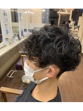 ヘアーデザインエスケープラス(HairDesign SK Plus) マッシュパーマ@30代/40代/50代