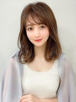 アフロート エル 錦糸町(AFLOAT L)&nbsp;大人可愛い/透け感/前髪/小顔/くびれミディ/ラベンダーカラー