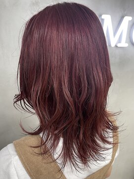 アルモ ヘア フア 東静岡(ALMO hair HUA) 【ALMO】カシス×チェリーピンク