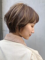 ルームバイシー 新宿(Loom. by Sea)&nbsp;アッシュブラウン×小顔ボブ