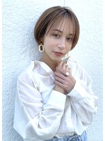 ノット 成田公津の杜(Knot)&nbsp;大人ショートボブ×シースルーバング