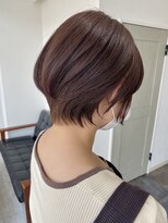 リズム(lysm)&nbsp;ショートヘア × ラベンダーピンク