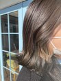 アロー ヘアー(arrow hair)&nbsp;モスグリーンのインナーcolor♪