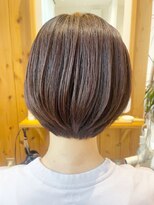 タイズ(ties) 20代30代ミニボブココアブラウン小顔美肌ストレート丸み