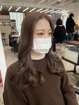 ゲーム 原宿店(GAME) ミルクティーベージュ/ダブルカラー/ケアブリーチ/髪質改善/原宿