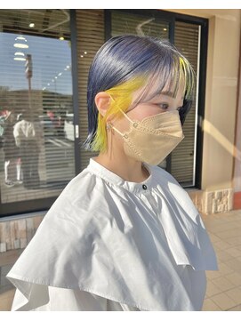 エン(en) ネイビー×イエロー