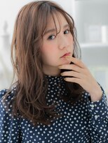 モッズヘア 上尾西口店(mod's hair)&nbsp;くすみカラー抜け感外国人風ウェーブ巻きTb7上尾20代30代40代