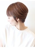 【 Ｉ. 】30代からの襟足すっきり前下がりショートボブ　川口