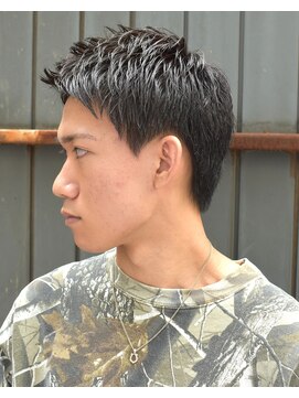 フリーク バーバーショップ 都島店(FREAK BARBER SHOP) ノームコアヘアアップバング